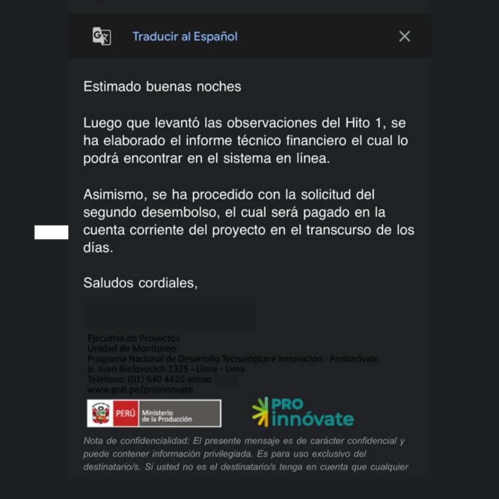 Hito 1 aprobado Digitalización Empresarial
