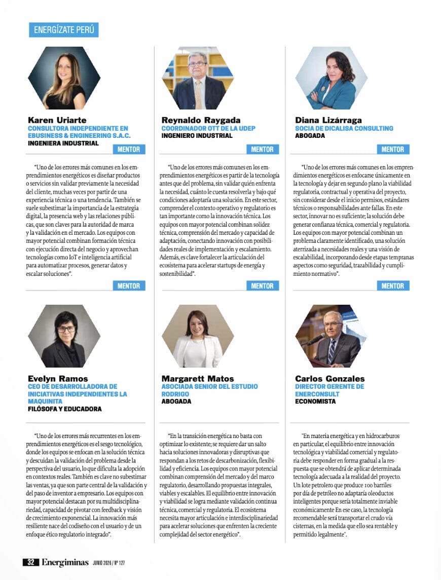 Karen Uriarte Entrevista en Revista Energiminas